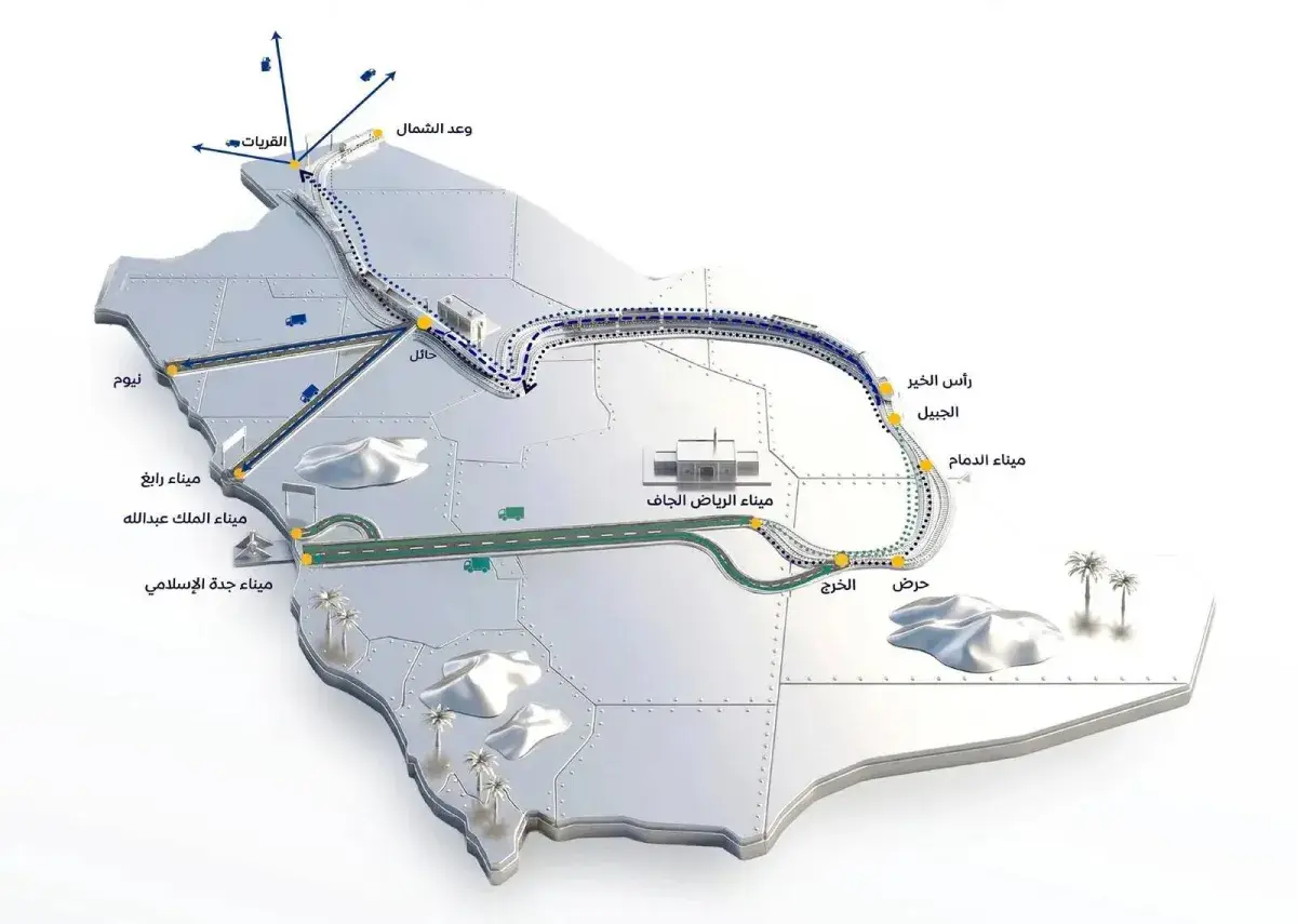 السعودية تعلن إطلاق 5 مسارات لوجستية جديدة تعزز تدفقات التجارة الدولية عبر موانئ المملكة