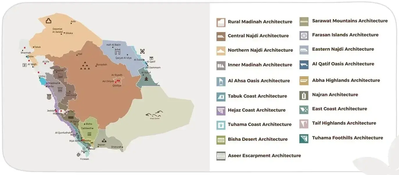 Saudi Arabia’s New Architectural Map Unveiled by Crown Prince Mohammed bin Salman