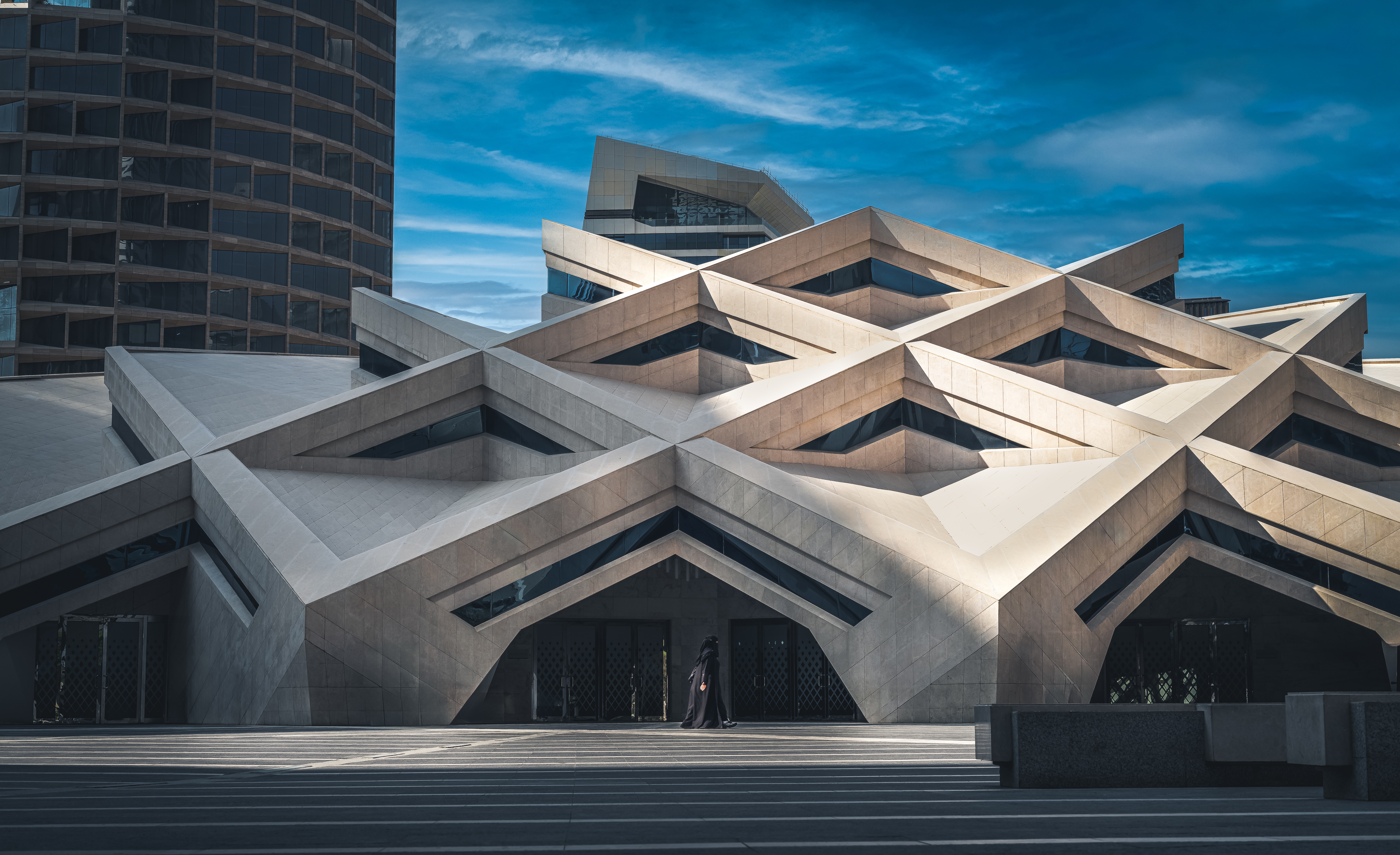 مسجد كافد: تحفة معمارية إسلامية في الرياض