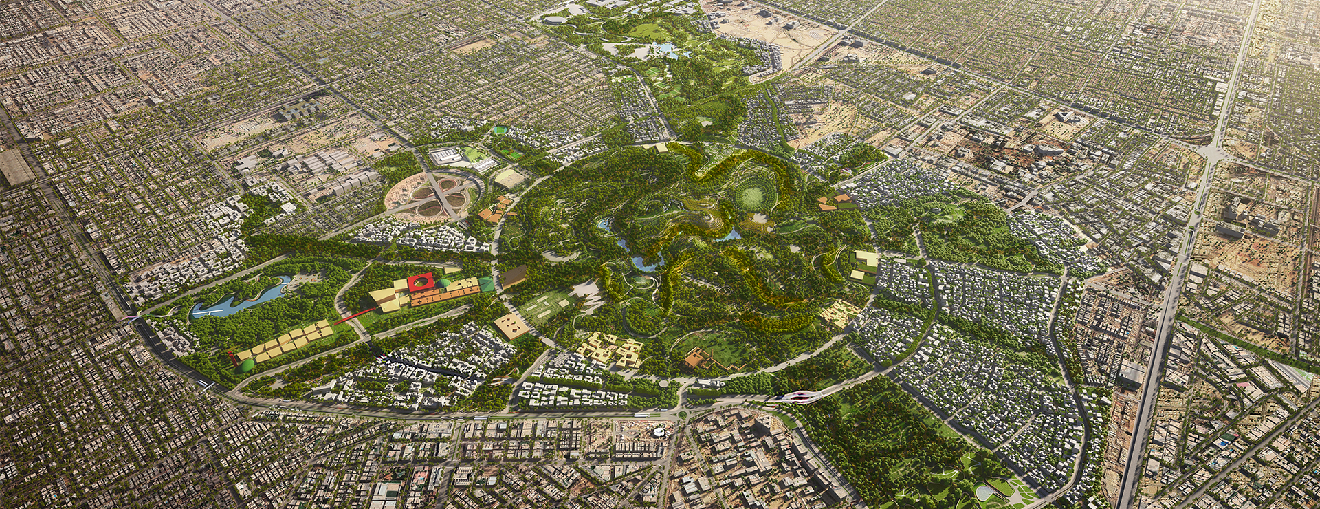 حديقة الملك سلمان .. أكبر حديقة حضرية في العالم