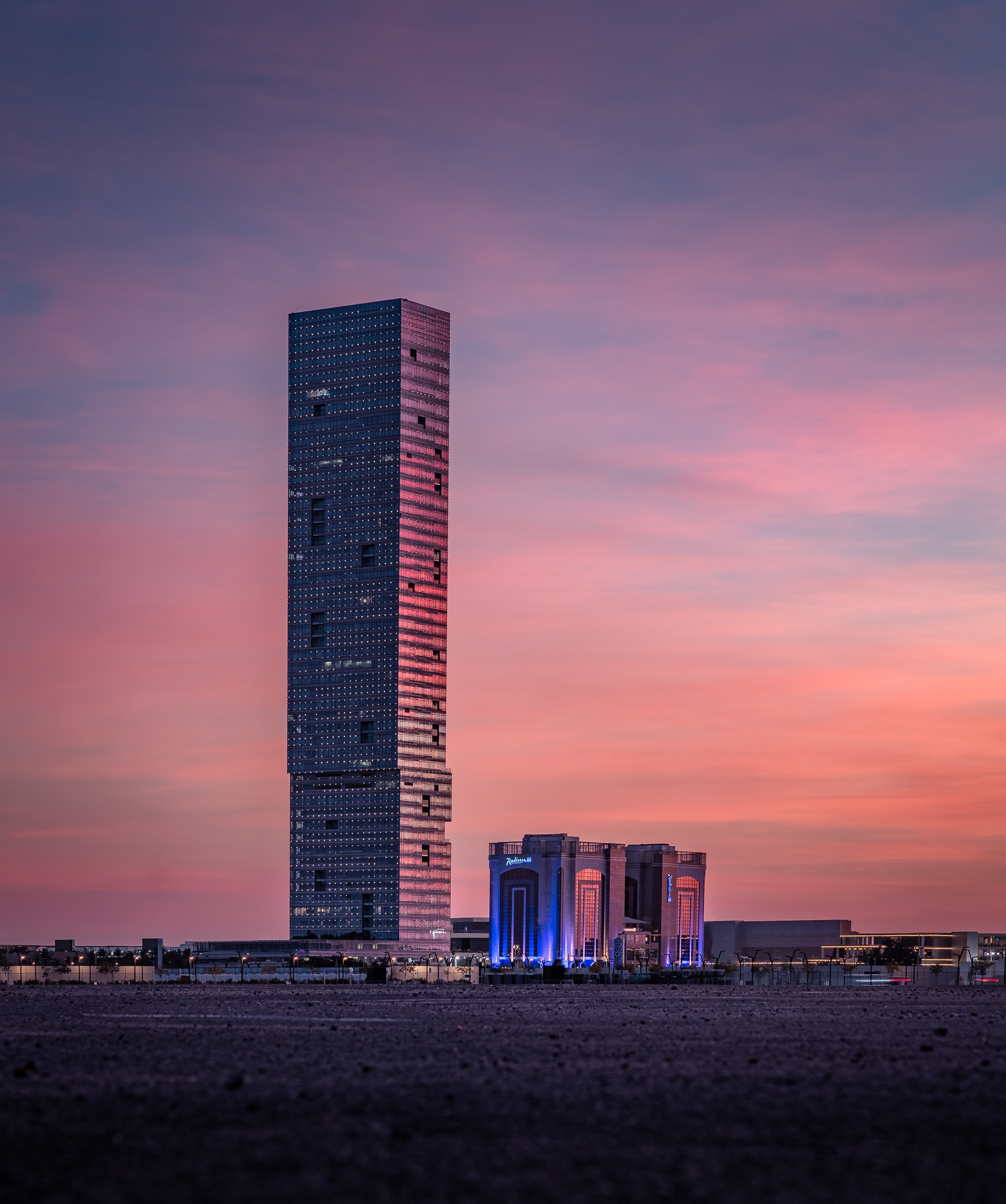Architectural icon on the Red Sea coast 